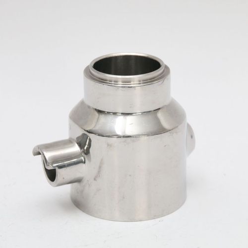 CNC machining stainless steel pipe connect fittings