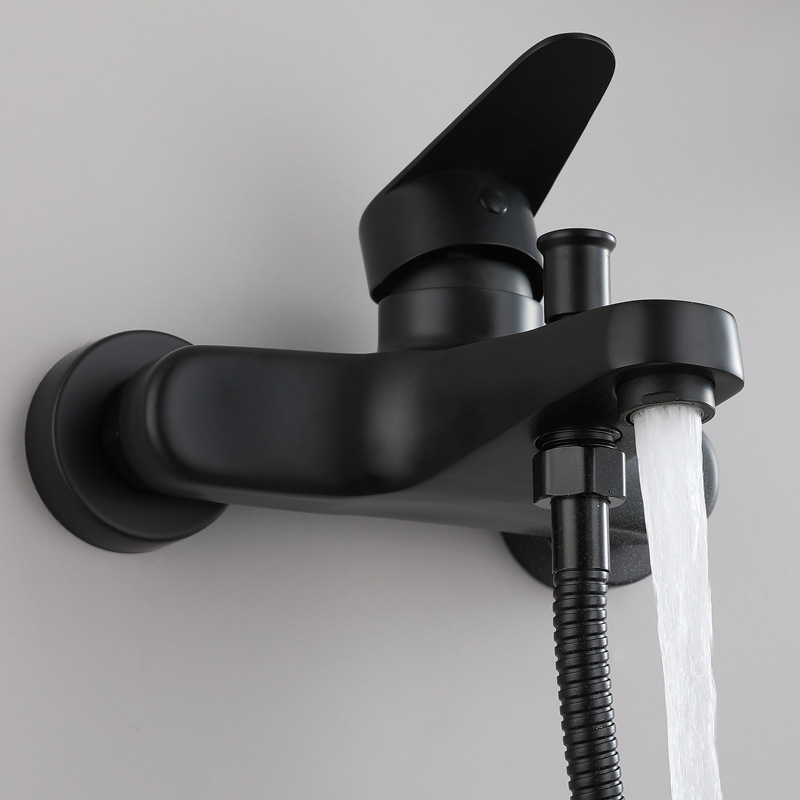 Shower faucet Set Matte Black 304 Stainless Steel faucet 3