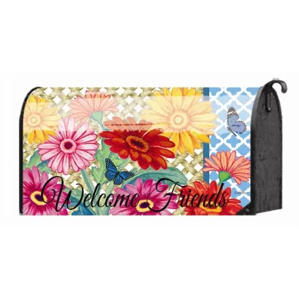 Custom magnet outdoor sunshine mailbox cover