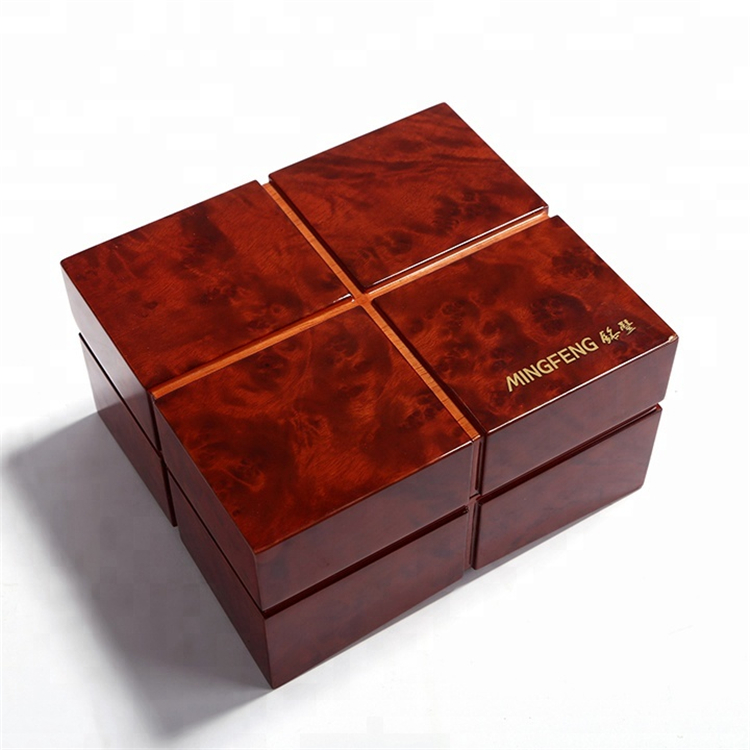 High Grade Piano Lacquered Wooden Watch Box Packaging