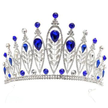 Aleación Big Stone Red Blue Green Pageant Crown