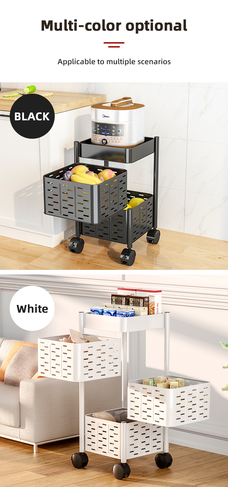 kitchen storage rack