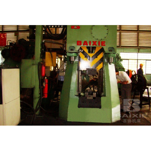 Martelo de forjamento totalmente hidráulico CNC com estrutura em forma de U CHK16