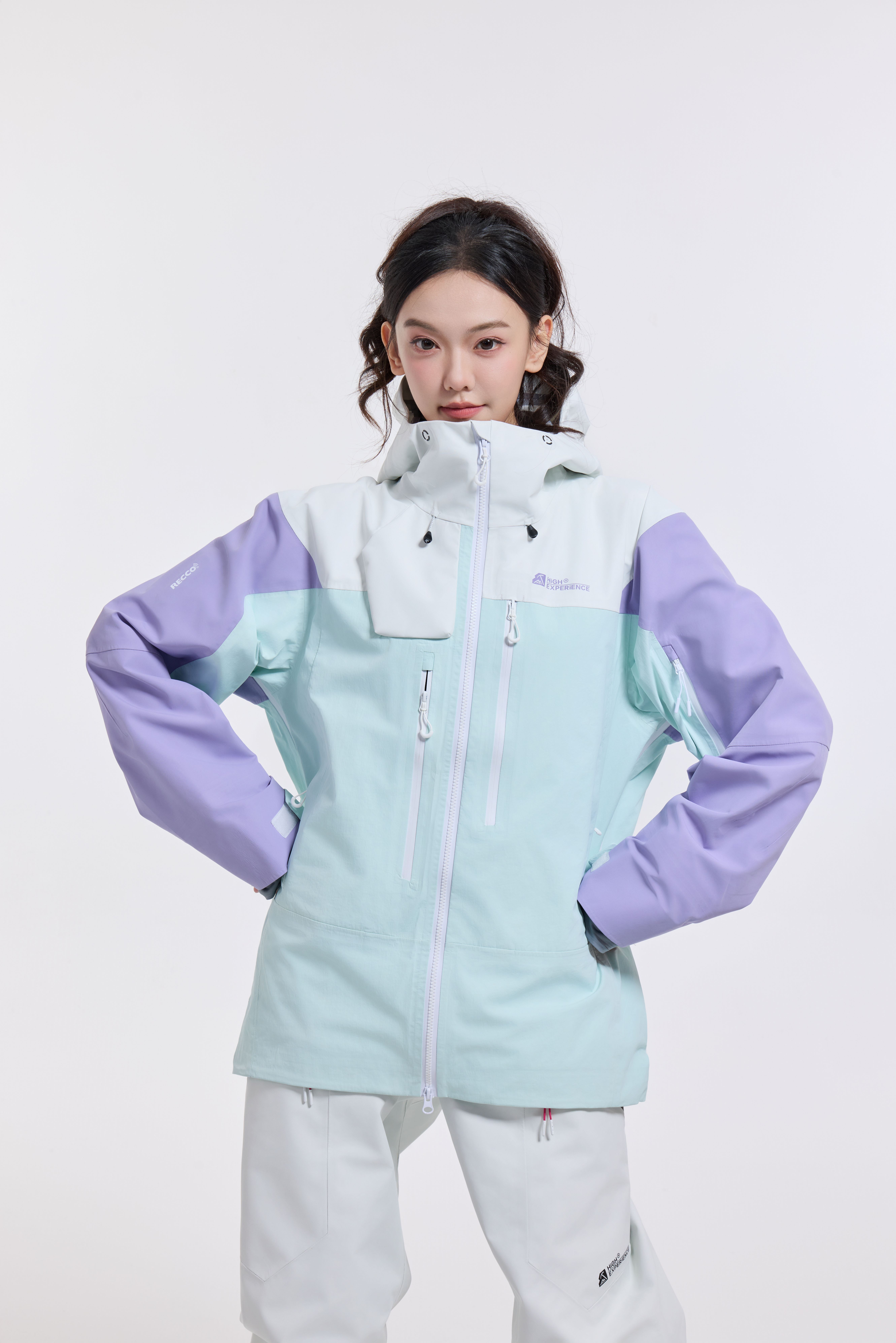 Skiwear women waterproof professional men snowboard jacket