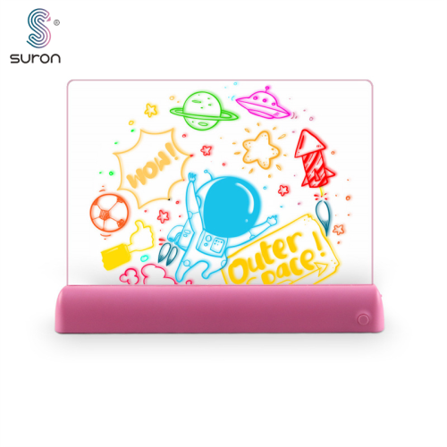 Suron Light Up Drawing Board Doodle Magic