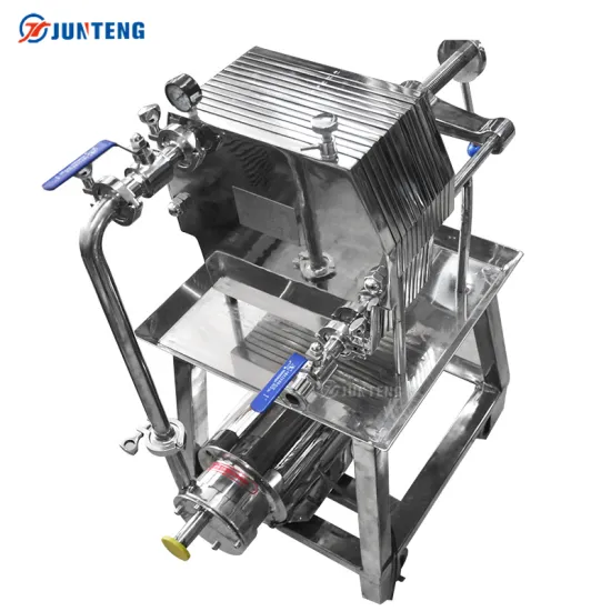 High-Performance SS304 & SS316L Wine Filtration System with Super Jet Filter Pads