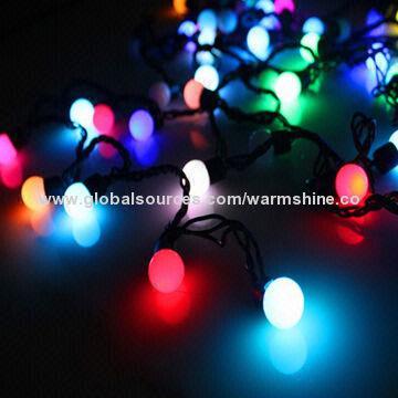 LED Christmas Ball Light, 2A Batteries