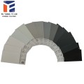 Deep grey hammer tone thermoset powder coating