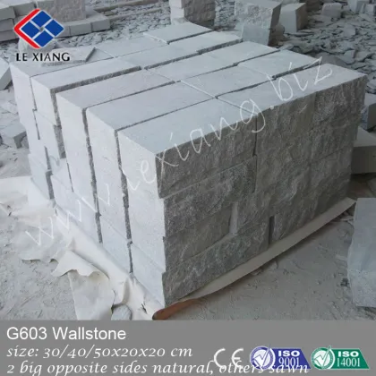 Stone granite block wall tiles