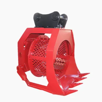 Hydraulic Screening Bucket Grinder for Excavators