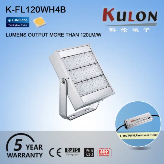 Motion sensor full aluminum indoor 120 watt led flood light