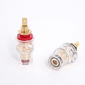 Gold Plated Banana Speaker Binding Post Terminal - Professional Audio Component Manufacturer