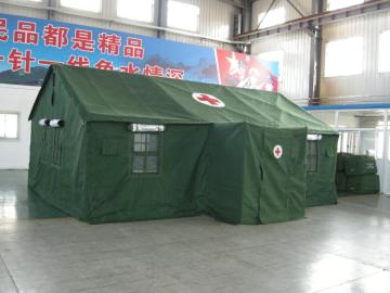 OliveGreen Metallic Frame Tent for Medical Use