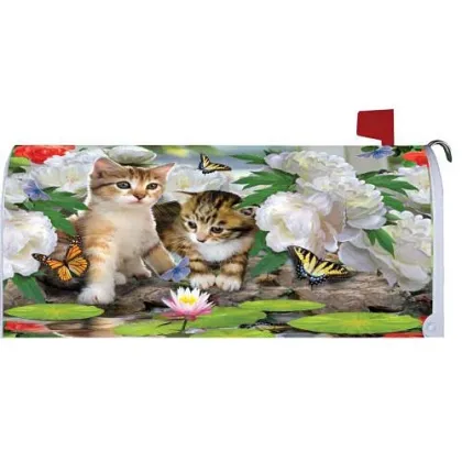 Custom Outdoor Magnet LAKE WELCOME Mailbox Cover