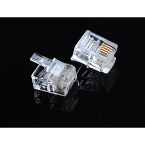 Conector de telefone RJ12 6 pinos