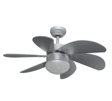 Ceiling six-blade fan for children's room