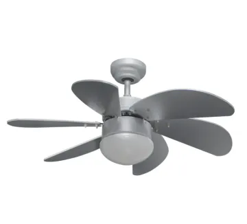 Ceiling six-blade fan for children's room