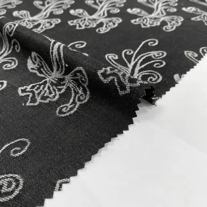 Chiffon Rayon Jacquard Fabric Abayas - Islamic Clothing in Dubai