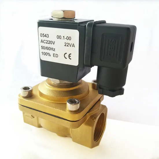 High quality custom-made oil fuel shut off cryogenic 230v solenoid valve