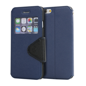 LZB PU flip leahter phone case for samsung galaxy core Advance