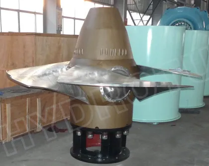 Kaplan Hydro Turbine / Kaplan Water Turbine For Low Head Hydropower Stations