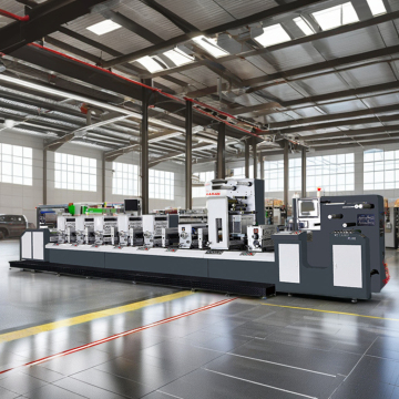 China-Made 350mm Width Automatic Roll-to-Roll Intermittent Label Letterpress Printing Machine