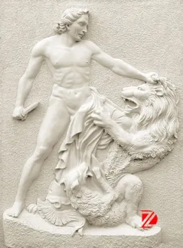 Roman wall relief decoration