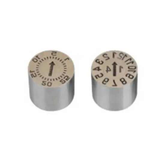 ISO9001 Mold Parts Card-type Traditional Date Stamp