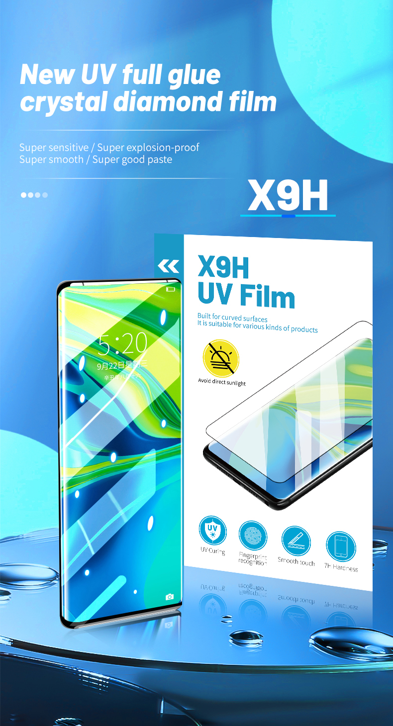 X9h Uv Glass Protector Film