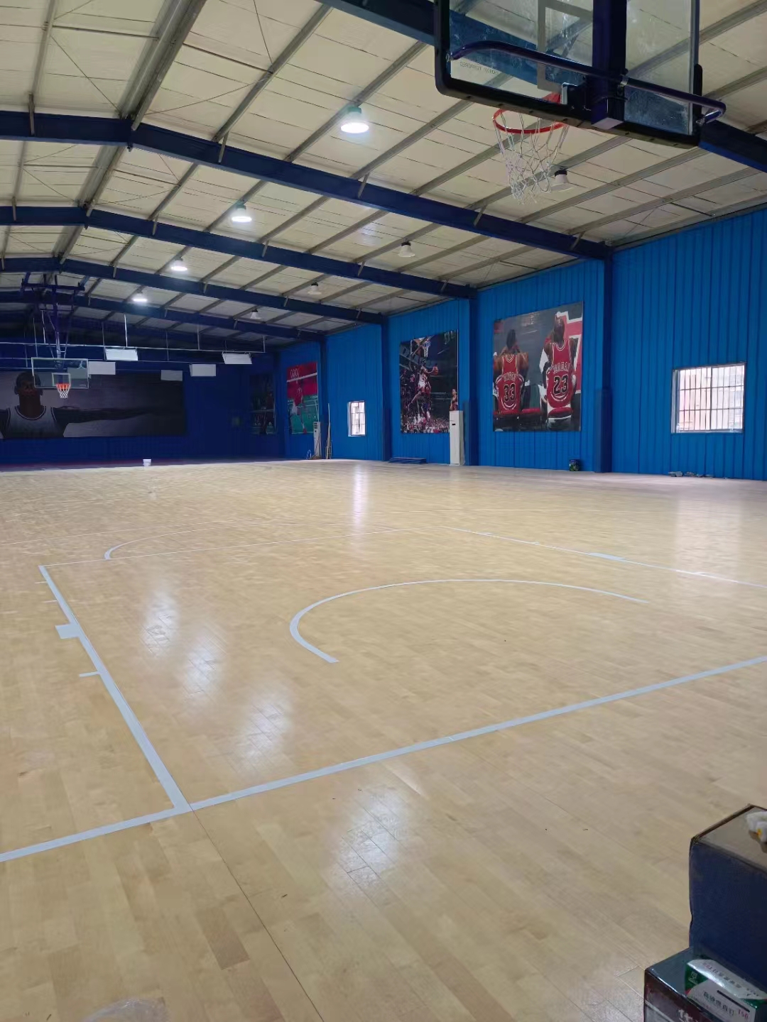 FIBA certificated sports wooden floor