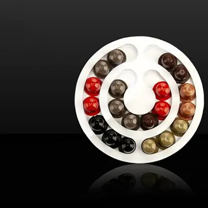 Wall Mount Coffee Pod Storage Holder