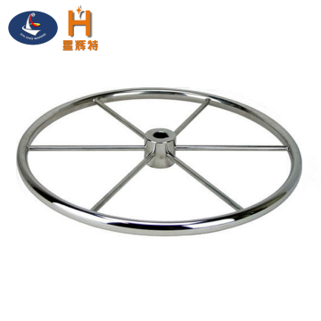 Stainless Steel Boat Yacht 6 Spoke Steering Wheel Accessories