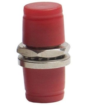 Fc Round Fiber Optic Adaptor / Adapter Insertion Loss For Telecom Network