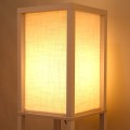 Modern wooden floor lamps