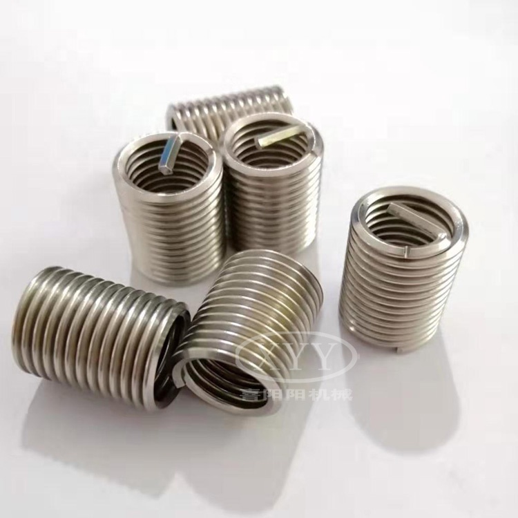Self locking steel wire screw sleeve