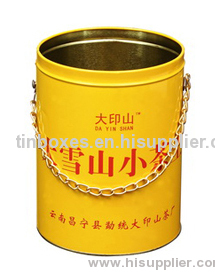 Promotional Round Tin Bucket 