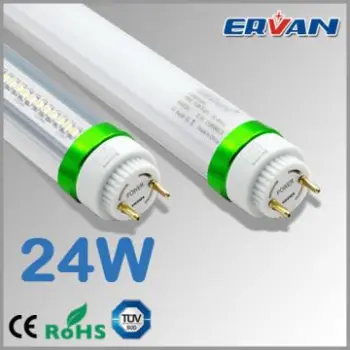 24W 1500mm LED T8 Tubes with Double Sides Lights