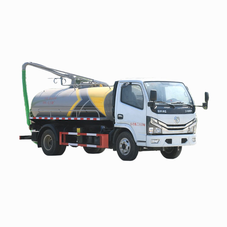 Dongfeng 4cbm 4000liters Sewage Suction Vehicle