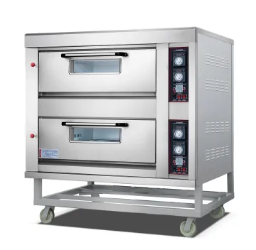 Energy Efficient Burning Pizza Oven Indoor Professional 2 Decks Commercial Pizza Oven Type Electric for Sale