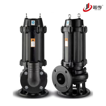 Flange And Groove Outlet Sewage Cutter Pump