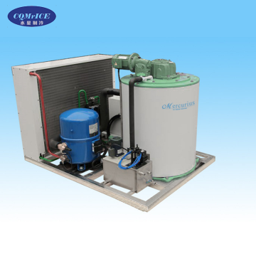 Mini Marine Ice Maker Machine with 500 kg Cylinder and Ice Flaker Head