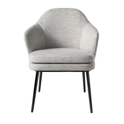 Angle chair white negotiating single chair