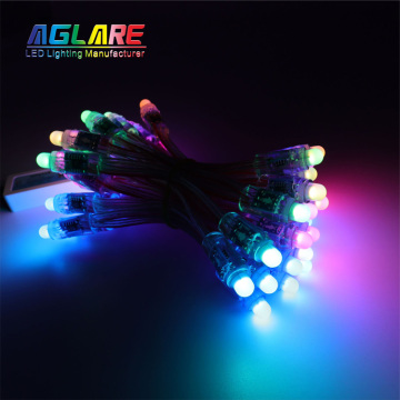IP65 αδιάβροχο DC5V/12V RGB WS2811 LED PIXEL Χριστουγεννιάτικο String Lights