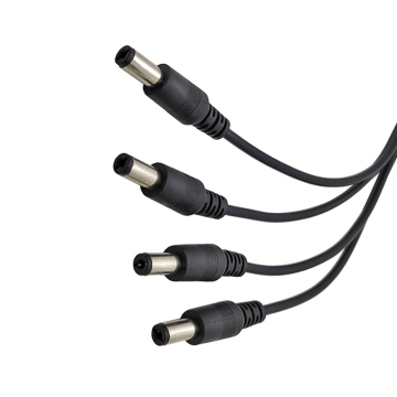 DC 5.5*2.1 Male and Female Head Adapter Cable - DC Power Cable with Drag Options (4/6/16)