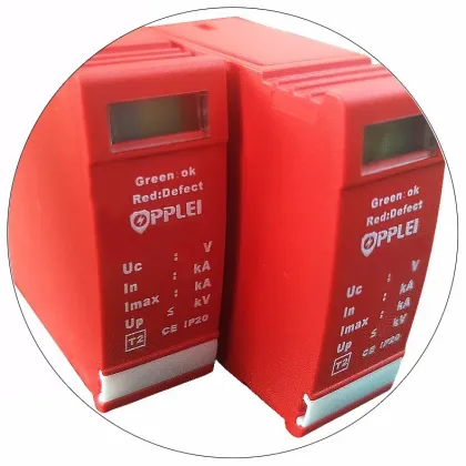 T2 20ka AC Low Voltage Class D Power Surge Arrester