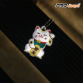 Safety Reflective Plutus Cat High Bright Keychain