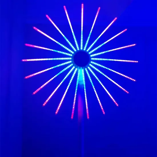 Outdoor Waterproof LED Firework Tree Light for Event Decoration and Super Market Lighting