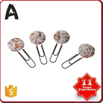 Hot selling factory directly logo metal paper clip