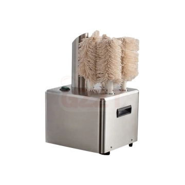 Electric Bottle Cup Glass Washing Cleaning Drying Polishing Machine