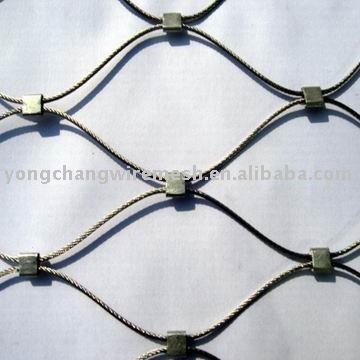 SS304 Ferruled Zoo Mesh